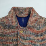 45R/45rpm アーミッシュツイードジャケット 定価70400円 ジャケット レッド ミックス レディース フォーティーファイブアールピーエム【中古】5-1214T∞