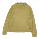 MHL. コットンリネンボトルネックプルオーバー 595-0163500 LINEN COTTON セーター ニット イエロー レディース エムエイチエル【中古】6-0415M∞