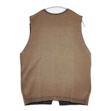 mizuiro-ind リバーシブル ニットジレ 3-229604 ベスト グレー ベージュ レディース ミズイロインド【中古】5-1214T∞