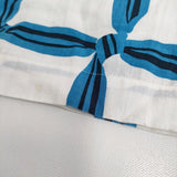 mina perhonen solmio ギャザースカート 定価72600円 ads5407 サイズ38 ロングスカート 25SS ホワイト ブルー レディース ミナペルホネン【中古】5-1118M♪