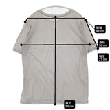 JOURNAL STANDARD クルーネックシアーハーフスリーブ T 半袖Ｔシャツ カットソー 24SS グレー レディース ジャーナルスタンダード【中古】6-0514S∞