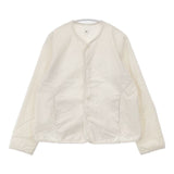 Yoli Cotton simple jacket 定価34650円 サイズ1 YL-JK04-24AW ノーカラージャケット 24AW ベージュ キナリ レディース ヨリ【中古】6-0415M∞
