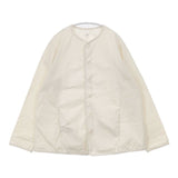 Yoli Cotton simple jacket 定価34650円 サイズ3 YL-JK04-24AW ノーカラージャケット 24AW ベージュ キナリ レディース ヨリ【中古】6-0415M∞