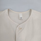 Yoli Cotton simple jacket 定価34650円 サイズ3 YL-JK04-24AW ノーカラージャケット 24AW ベージュ キナリ レディース ヨリ【中古】6-0415M∞