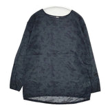 Yoli YL-PT29-25SS Simple wide blouse yasou 野草 定価29700円 25SS ブラウス シャツ 25SS 濃紺 ネイビー レディース ヨリ【中古】6-0129M∞