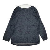 Yoli YL-PT29-25SS Simple wide blouse yasou 野草 定価29700円 25SS ブラウス シャツ 25SS 濃紺 ネイビー レディース ヨリ【中古】6-0129M∞