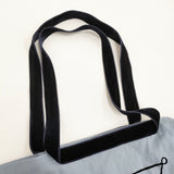 mina perhonen kiitos ワンマイルバッグ ada9321 コットンシルク トートバッグ 25SS ブルーグレー レディース ミナペルホネン【中古】5-1118G♪