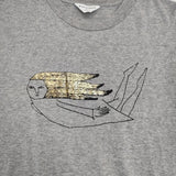 mina perhonen koyo つづく展 EV1682 サイズS 半袖Ｔシャツ カットソー グレー レディース ミナペルホネン【中古】6-0514S∞