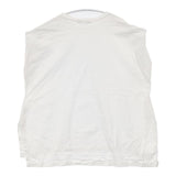 manon コットン インタック フレンチスリーブ Tシャツ 定価9900円 mnn-c-113-ms Ｔシャツ カットソー ホワイト レディース マノン【中古】6-0514S∞