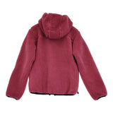 WILD THINGS ボア フリースジャケット リバーシブル サイズXS ジャケット ピンク グレー レディース ワイルドシングス【中古】5-1214T♪