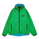 WILD THINGS プリマロフト USA製 リバーシブル サイズL ブルゾン グリーン ライトブルー メンズ ワイルドシングス【中古】5-1213T♪