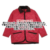 LAVENHAM/SHIPS 未使用 AGE8 キッズサイズ スカーレット キルティング ジャケット レッド レディース ラベンハム/シップス【中古】5-1229T∞