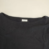 ORCIVAL ドロップショルダー 無地 長袖Ｔシャツ カットソー ロンＴ ブラック レディース オーシバル/オーチバル【中古】6-0218M∞