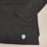 ORCIVAL ドロップショルダー 無地 長袖Ｔシャツ カットソー ロンＴ ブラック レディース オーシバル/オーチバル【中古】6-0218M∞