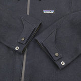 patagonia リサイクルウールジャケット 27446 サイズS ブルゾン ネイビー メンズ パタゴニア【中古】5-1214T♪