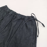 45R/45rpm 未使用 麦比古デニムのペチパンツ（濃） 定価44000円 デニムパンツ ネイビー レディース フォーティーファイブアールピーエム【中古】5-1118G♪