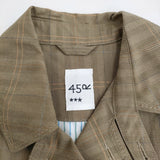 45R/45rpm ギャバブルタイルの908コート サイズ3 定価100100円 コート ベージュ レディース フォーティーファイブアールピーエム【中古】5-1118M♪