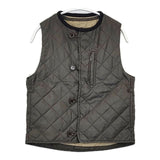 45R/45rpm リップストップナイロンキルトベスト サイズ1 定価22000円 プリマロフト ベスト カーキ レディース フォーティーファイブアールピーエム【中古】6-0105T∞