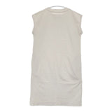 MHL. 595-7168511 MATT COTTON JERSEY ノースリーブ ワンピース アイボリー系 レディース エムエイチエル【中古】6-0514S∞