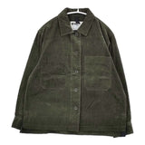 MHL. 595-3253510 DRY COTTON NEEDLECORD サイズ1 コーデュロイ 長袖シャツ 23AW カーキ レディース エムエイチエル【中古】5-1229T∞
