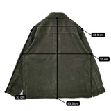 MHL. 595-3253510 DRY COTTON NEEDLECORD サイズ1 コーデュロイ 長袖シャツ 23AW カーキ レディース エムエイチエル【中古】5-1229T∞