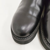 BEAUTIFUL SHOES ブリティッシュサイドゴアブーツ 24.5cm 定価74800円 ブーツ ブラック レディース ビューティフルシューズ【中古】5-1128T◎