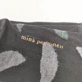 mina perhonen voix 定価9900円 23AW タイツ その他ファッション雑貨 ブラック レディース ミナペルホネン【中古】6-0130G◎