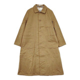 YAECA WRITE OVER COAT コットン オーバーコート 175208 コート ベージュ KHAKI レディース ヤエカ ライト【中古】6-0129M∞
