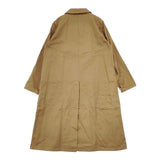 YAECA WRITE OVER COAT コットン オーバーコート 175208 コート ベージュ KHAKI レディース ヤエカ ライト【中古】6-0129M∞