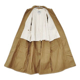 YAECA WRITE OVER COAT コットン オーバーコート 175208 コート ベージュ KHAKI レディース ヤエカ ライト【中古】6-0129M∞