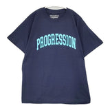 PROGRESS RUNNING CLUB プログレスランニングクラブ 未使用品 PRC-23SS TEE 半袖Ｔシャツ カットソー ネイビー レディース【中古】6-0514S∞