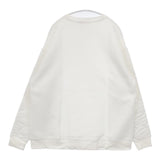 Niko and… 袖キルティング トレーナー スウェット ホワイト レディース ニコアンド【中古】5-1214T∞