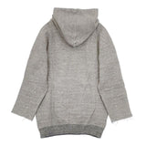 ARTE POVERA ヴィンテージダメージ加工 コットン 裏起毛 パーカー グレー レディース アルテポーヴェラ【中古】5-1214T∞