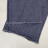 ARTE POVERA ヴィンテージダメージ加工 チノパンツ ネイビー系 レディース アルテポーヴェラ【中古】6-0223G∞