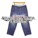 ARTE POVERA ヴィンテージダメージ加工 チノパンツ ネイビー系 レディース アルテポーヴェラ【中古】6-0223G∞