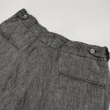 ARTE POVERA リネン ショートパンツ ハーフパンツ ショーツ グレー レディース アルテポーヴェラ【中古】6-0514S∞
