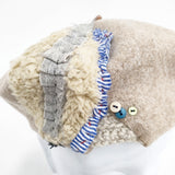 VALEUR ウール100％ 帽子 ベレー帽 ベージュ レディース バルール【中古】5-1202T◎