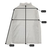 MARGARET HOWELL 589-4269005 COMPACT COTTON JERSEY コットン F モックネック カットソー 24AW グレー レディース マーガレットハウエル【中古】6-0129M∞