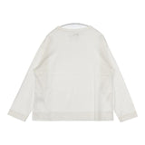 MHL. 595-5169501 SMOOTH COTTON JERSEY 長袖Ｔシャツ カットソー ロンＴ 25SS ホワイト レディース エムエイチエル【中古】6-0129M∞