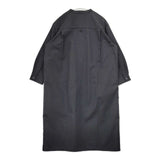 MHL. 595-1258505 COTTON WOOL TWILL コットンウールツイル 定価38500円 ワンピース チャコールグレー レディース エムエイチエル【中古】5-1214T∞