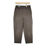 MHL. COTTON WOOL DRILL 595-2243502 コットンウール パンツ 22AW チャコールグレー レディース エムエイチエル【中古】5-1214T∞