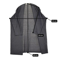 evam eva linen robe サイズM リネンローブ 羽織り 定価35200円