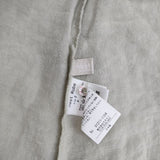 nest Robe リネン近江晒しラッフル袖2wayブラウス 製品染め 01211-1104 ブラウス シャツ グリーン レディース ネストローブ【中古】6-0411M∞