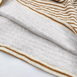 prit ボーダーカットソー サイズ0 セーター ニット アイボリー ブラウン レディース プリット【中古】5-1128T♪