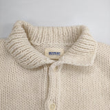 BEAMS BOY ペルーハンドショートカーディガン 定価16800円 13-15-0674-743 ニット カーディガン オフホワイト レディース ビームスボーイ【中古】5-1128T♪