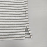 FilMelange OLIVER ボーダー 171-1019 サイズ3 半袖Ｔシャツ カットソー ホワイト グレー ユニセックス フィルメランジェ【中古】6-0514S∞
