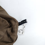 CHILD WOMAN ウールリネン チェック 01-01-PT-007-19-2 イージー パンツ ベージュ ブラウン レディース チャイルドウーマン【中古】5-1128T♪