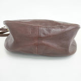 IL BISONTE レザー ショルダーバッグ ブラウン レディース イルビゾンテ【中古】6-0201G∞