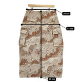 Needles/BEAMS BOY 新品 HD Camo Sk ヒザデル カモ 定価37400円 ロングスカート ベージュ レディース ニードルス/ビームスボーイ【中古】6-0129M∞