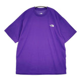 THE NORTH FACE 新品 S/S Nuptse Tee ヌプシ サイズXL NT32448 半袖Ｔシャツ カットソー パープル メンズ ザノースフェイス【中古】6-0424S♪